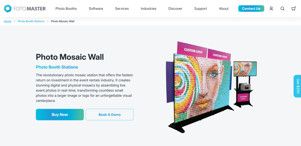 FotoMaster Photo Mosaic Wall