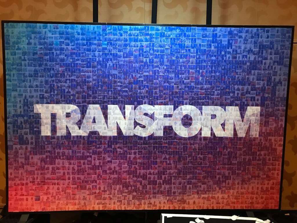 live photo mosaic wall