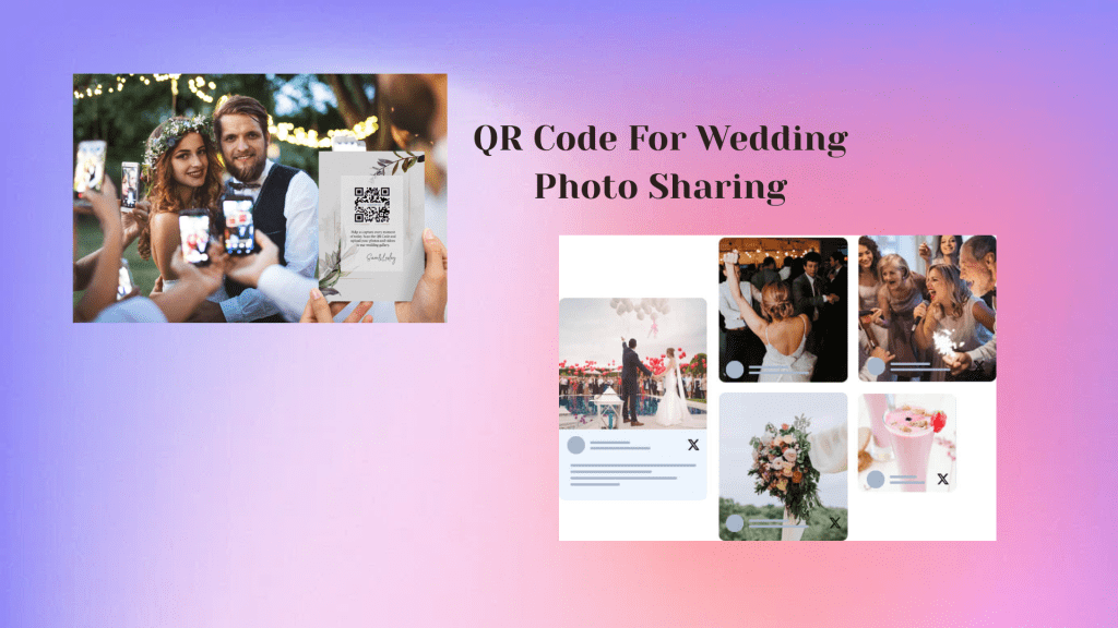 QR Code For Wedding Photo Sharing