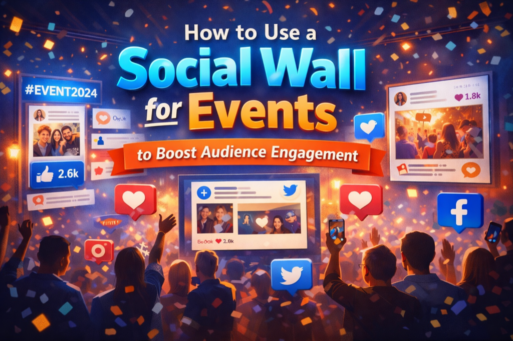 social wall for events